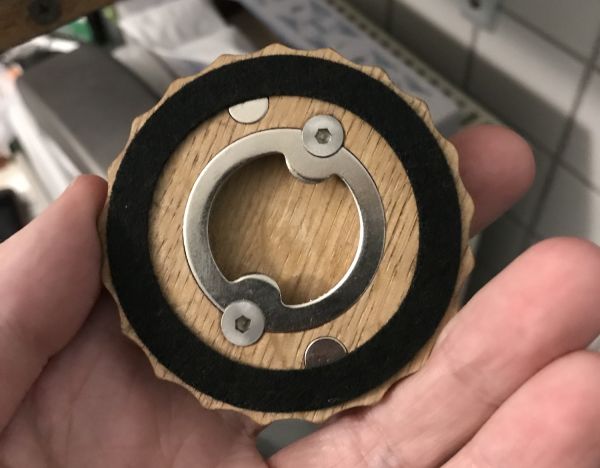 Usinage décapsuleur